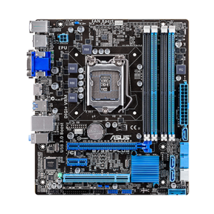 Материнська плата ASUS B75M-PLUS (s1155, Intel B75, PCI-Ex16) OEM Refurbished
